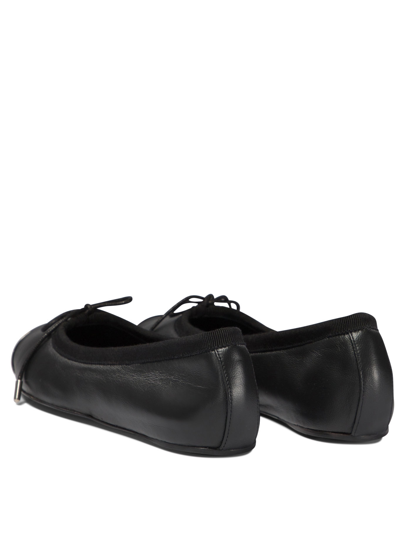 ALEXANDER MCQUEEN Black   Punk ballet flats